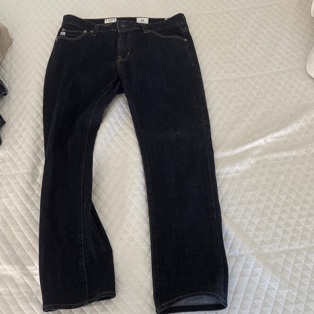 AG Adriano Goldschmied Men's Dark Jeans